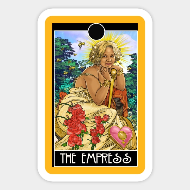 The Empress Sticker by JoeBoy101